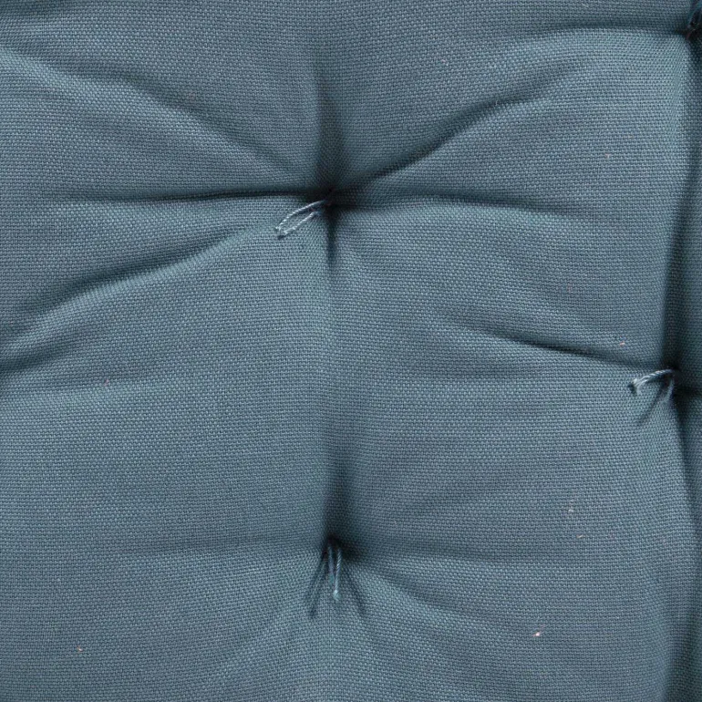 Galette de chaise en coton Silencio
