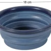 Gamelle souple en silicone bleu Bivouak (650 ml)