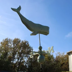 Girouette en cuivre (Baleine)
