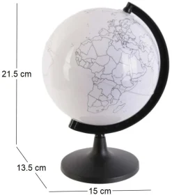 Globe terrestre à personnaliser