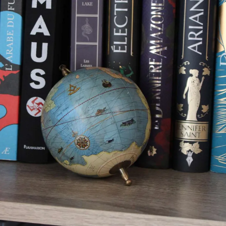 Globe terrestre à suspendre 10 cm