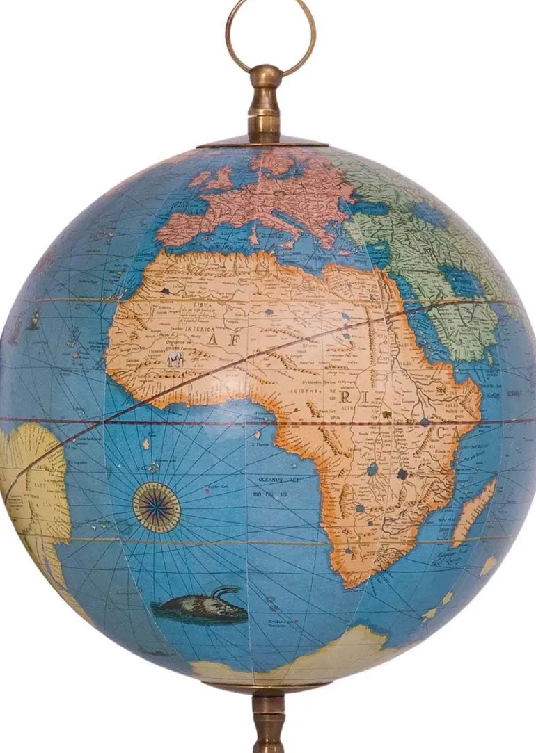 Globe terrestre à suspendre 10 cm