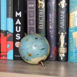 Globe terrestre à suspendre 10 cm