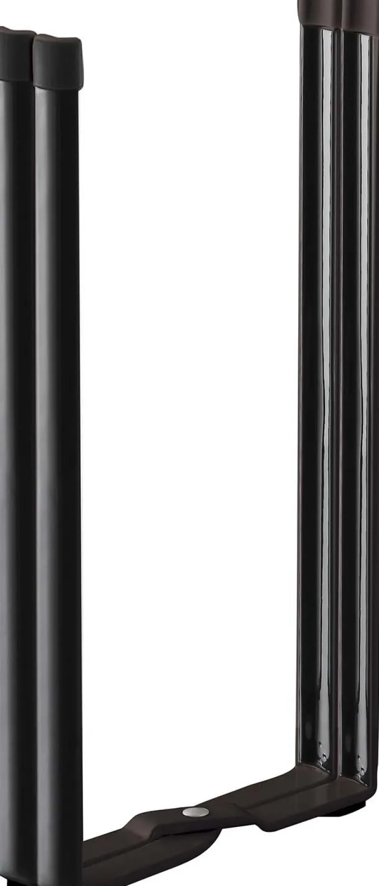 Égouttoir à bouteilles en métal Stand (Noir)