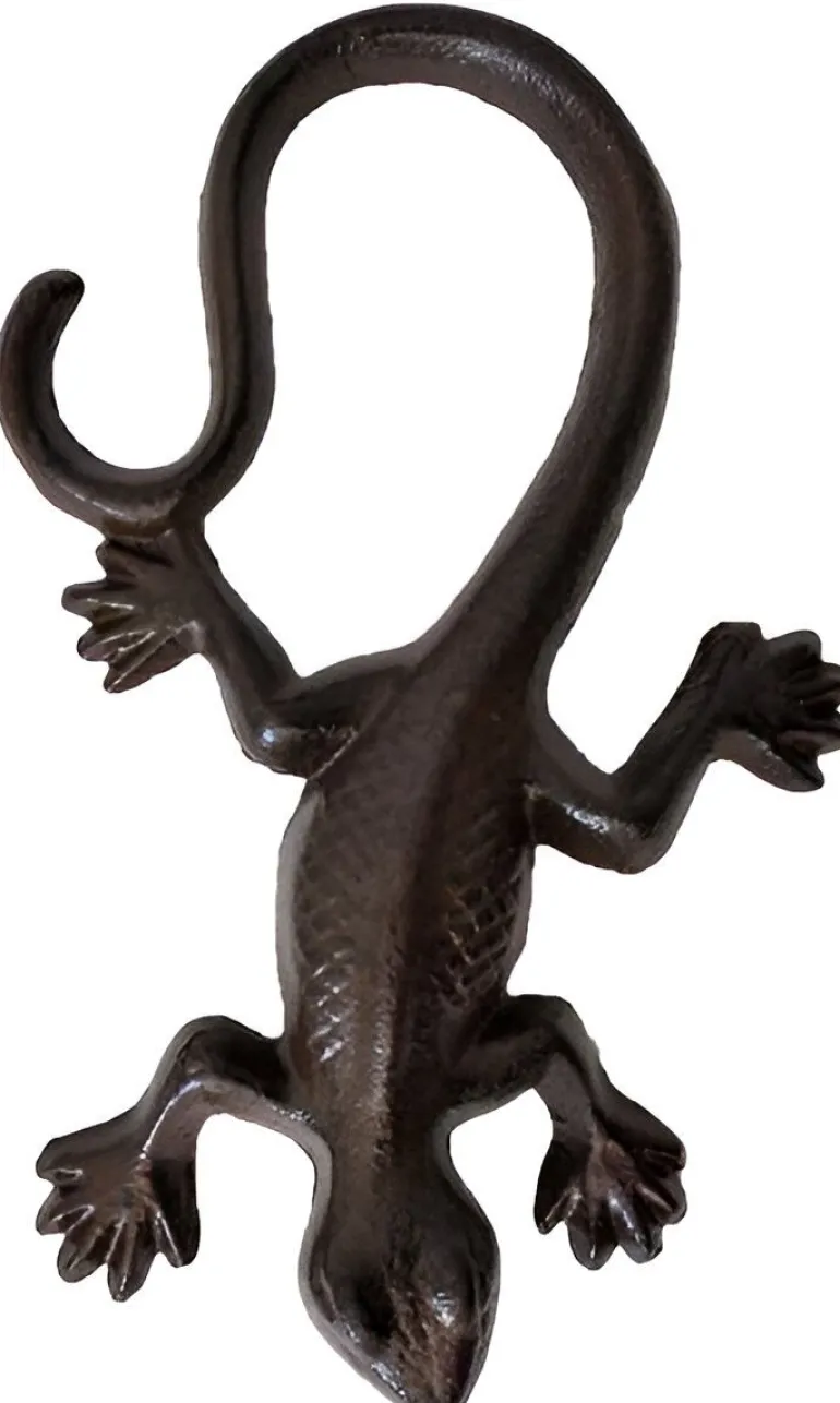 Grande salamandre en fonte 16 x 8 cm