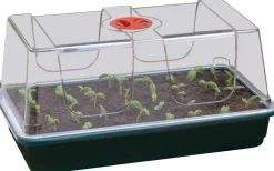 Grand plateau en plastique de semis