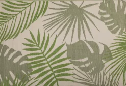 Grand tapis de jardin réversible 242,5 x 150 cm (Jungle)