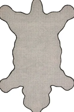 Grand tapis en laine Ours (Noir)