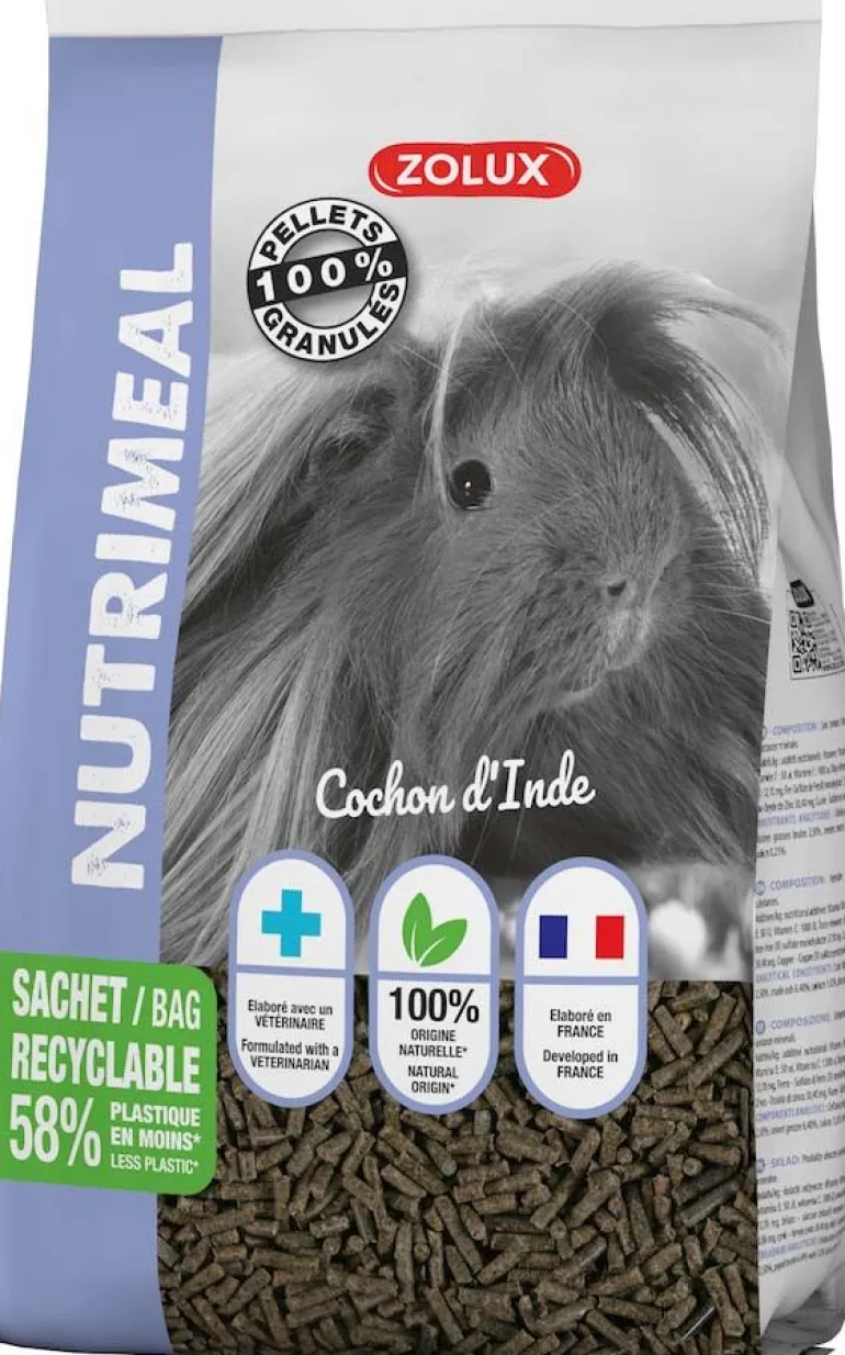 Granulés pour cochon d'inde Nmeals 2.5 kg
