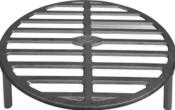 Grille en métal feu de camp