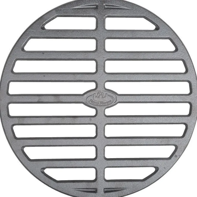 Grille en métal feu de camp