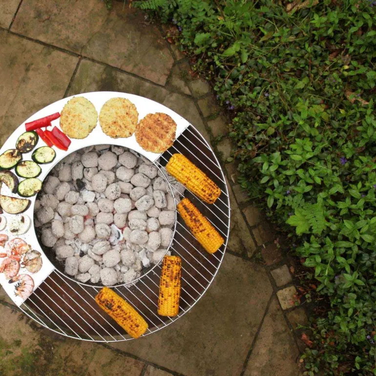 Grille pour brasero Flame (Barbecue + plancha 60 cm)
