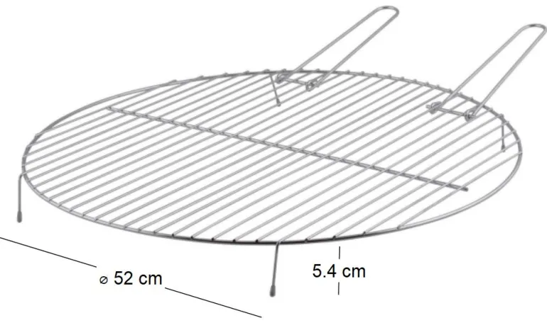 Grille pour brasero Flame (Circulaire 50 cm)