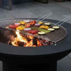 Grille pour brasero Flame (Semi-circulaire 80 cm)
