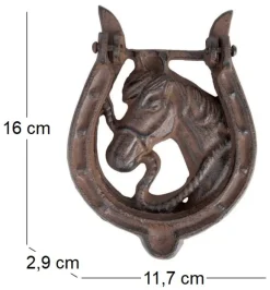 Heurtoir de porte fer à cheval