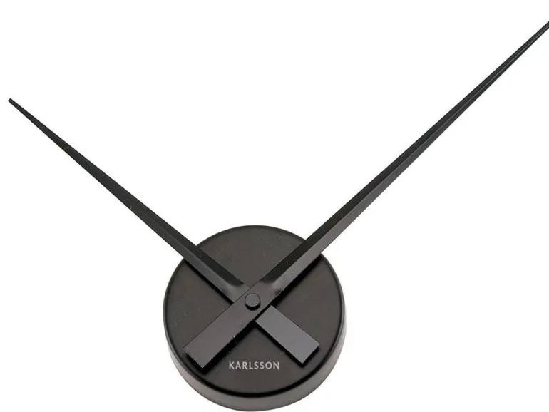 Horloge aiguilles Big Time 41cm (Noir)