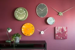 Horloge aiguilles Big Time 41cm (Argent)
