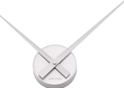 Horloge aiguilles Big Time 41cm (Argent)