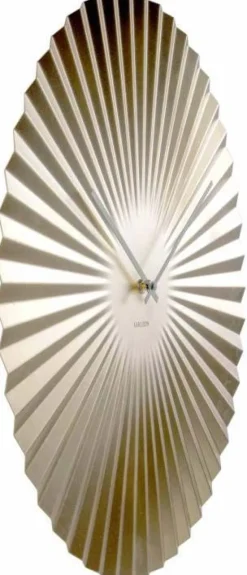 Horloge design en métal Sensu (Doré)