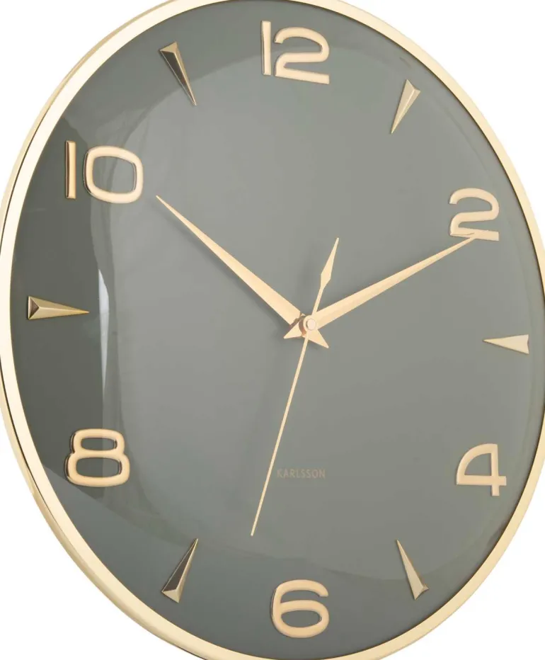 Horloge en aluminium Sienna Glow