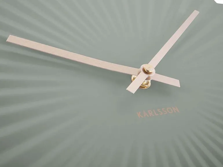 Horloge en métal Sensu XL (Vert)