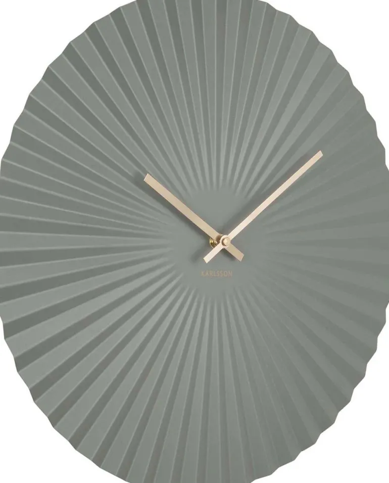Horloge en métal Sensu XL (Vert)