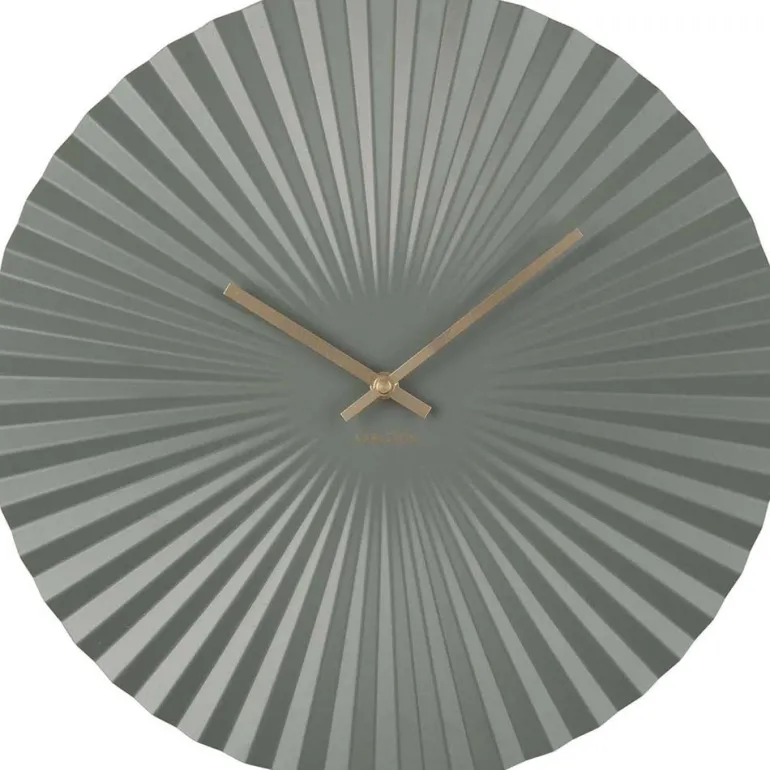 Horloge en métal Sensu XL (Vert)