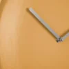 Horloge en porcelaine Plate 35 cm (Ocre jaune)