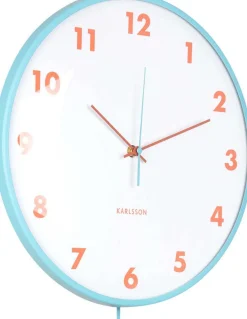 Horloge murale Cheeky Dome Pendulum (Bleu)