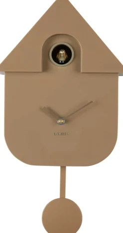 Horloge murale en ABS Modern Cuckoo Oro (Mocka)