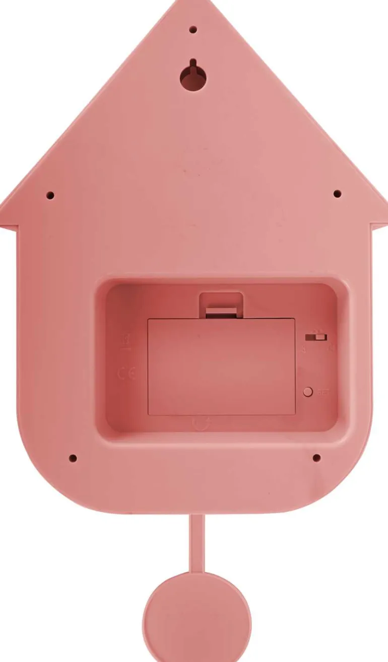 Horloge murale en ABS Modern Cuckoo Oro (Rose)
