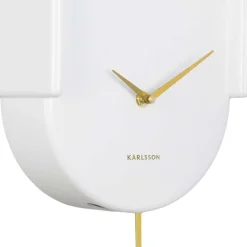 Horloge murale en ABS Tweet (Blanc)