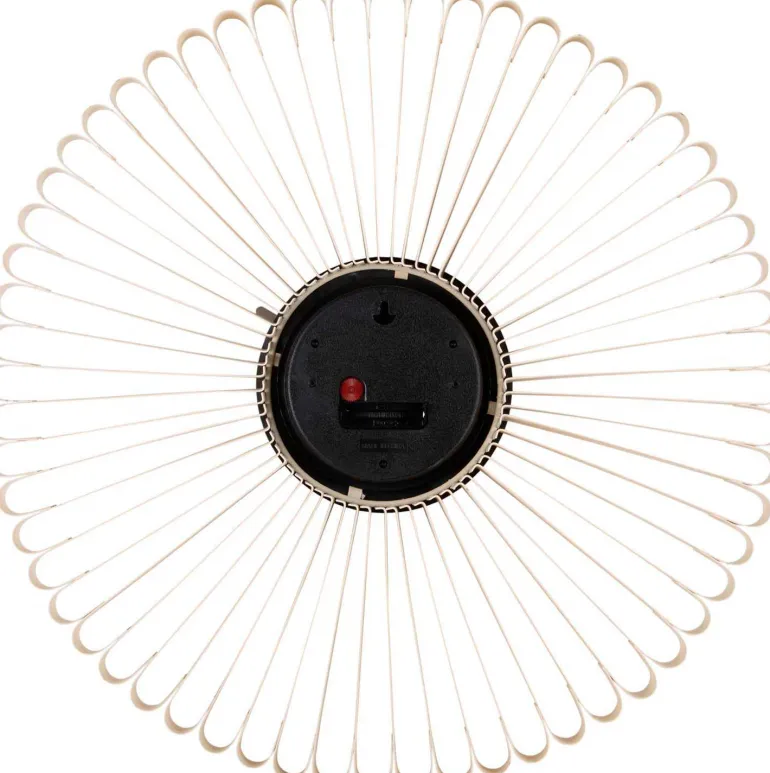 Horloge murale en métal Cascara (Blanc)