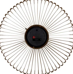 Horloge murale en métal Cascara (Marron)