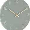 Horloge murale en métal Charm