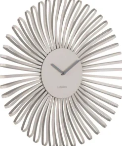 Horloge murale en métal Polo (Gris)