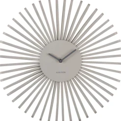 Horloge murale en métal Polo (Gris)