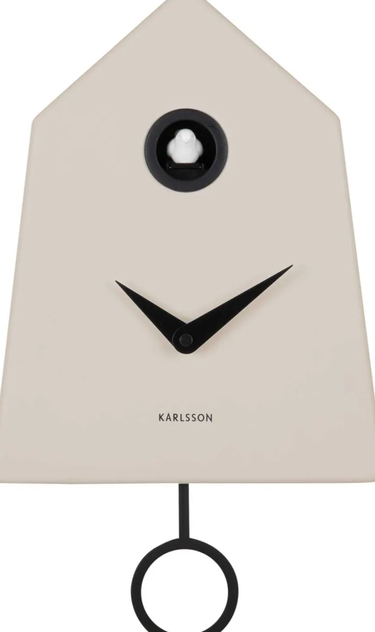 Horloge murale Grafico Cuckoo (Gris clair)