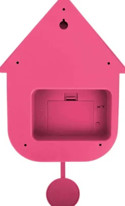 Horloge murale moderne Cuckoo (Rose)