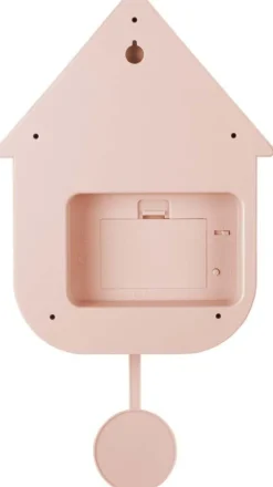 Horloge murale moderne Cuckoo (Rose pâle)