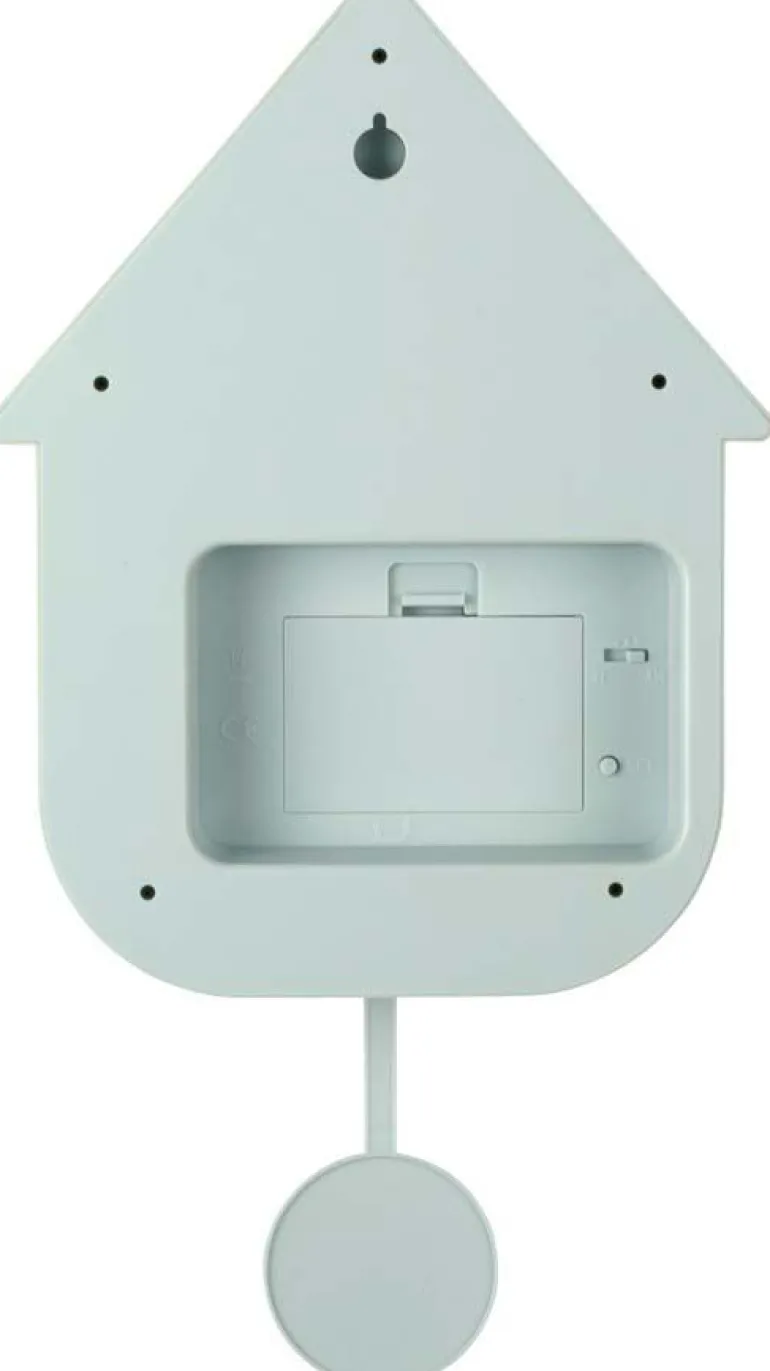 Horloge murale moderne Cuckoo (Bleu clair )