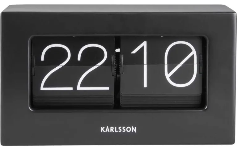 Horloge à poser Boxed Flip