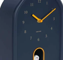Horloge à poser Modern Doggy (Bleu foncé)