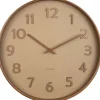Horloge ronde en bois Pure grain (40 cm)