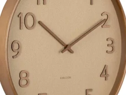 Horloge ronde en bois Pure grain (40 cm)