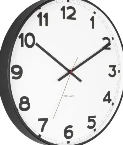 Horloge ronde en métal New classic 40 cm (Blanc)