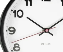 Horloge ronde en métal New classic 20 cm (Blanc)