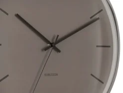 Horloge ronde en métal Nirvana Globe 40 cm