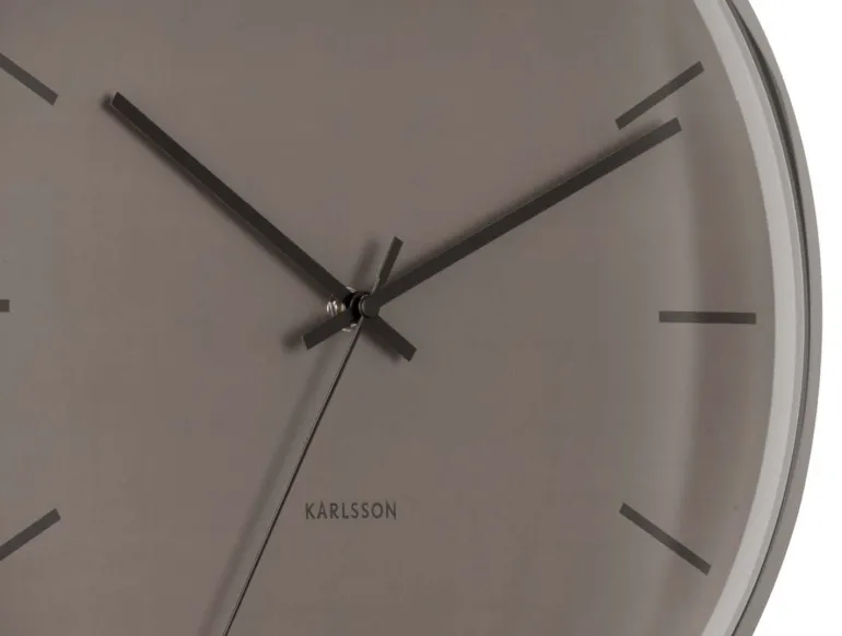 Horloge ronde en métal Nirvana Globe 40 cm