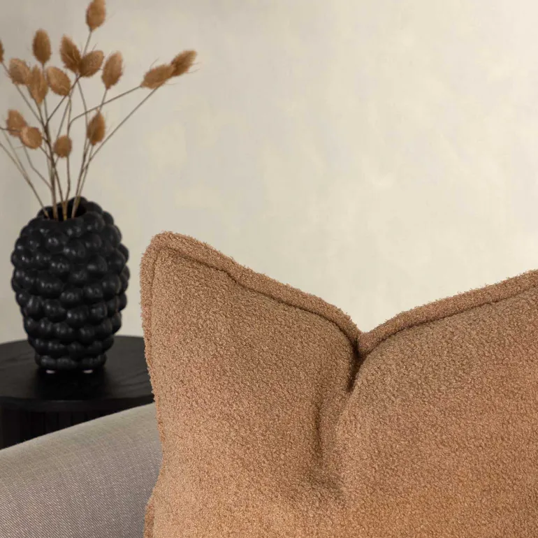 Housse de coussin 60x60 cm Tuva (Camel)